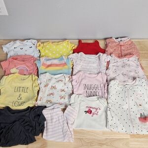 Baby girl 6-9 month clothes bundle